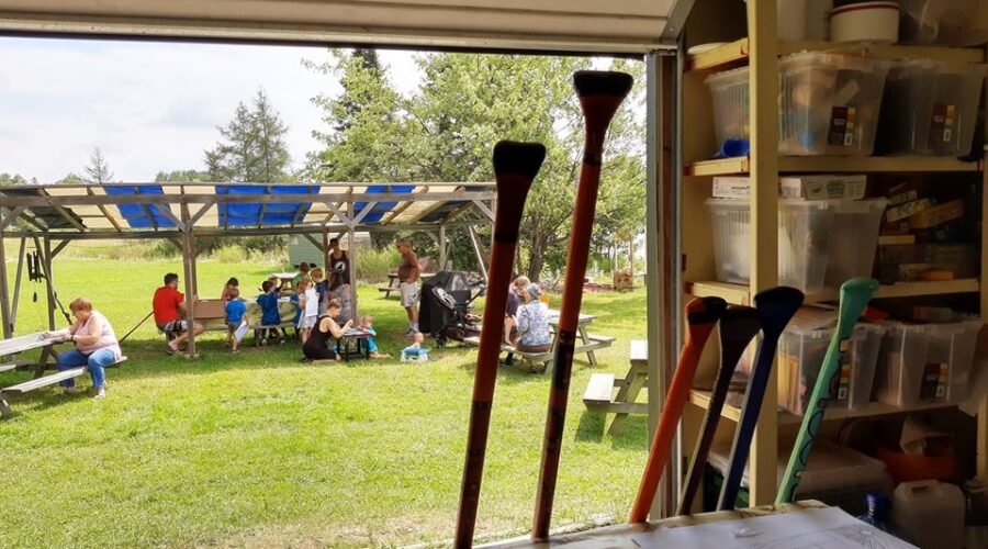 Paddle Painting | by Broňa Wingell